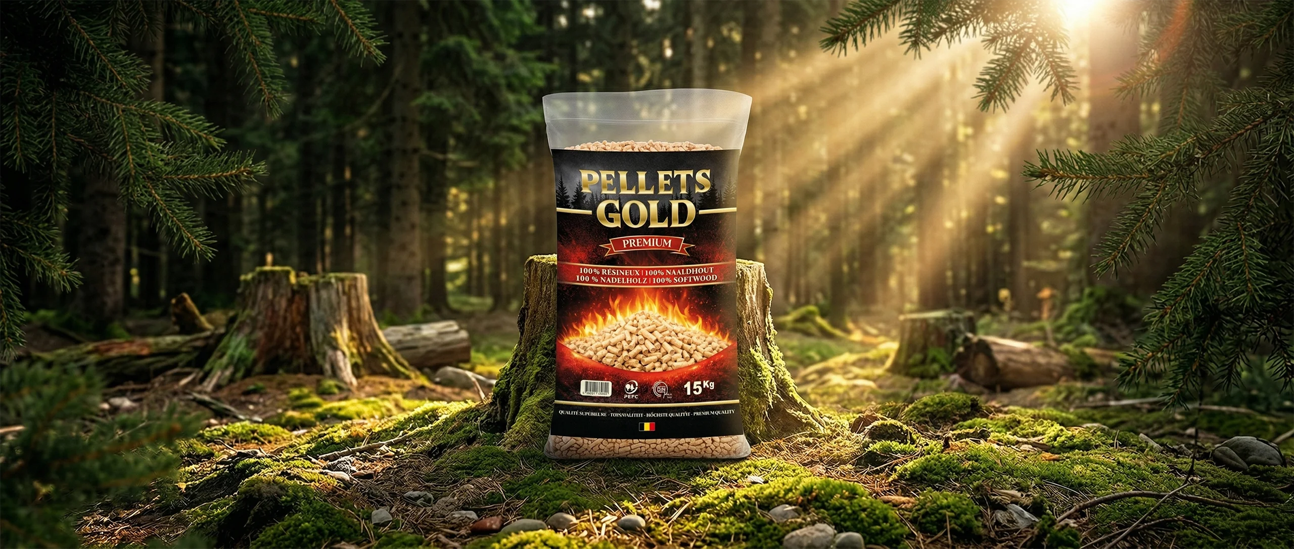Pellets Gold - Pellets de bois premium